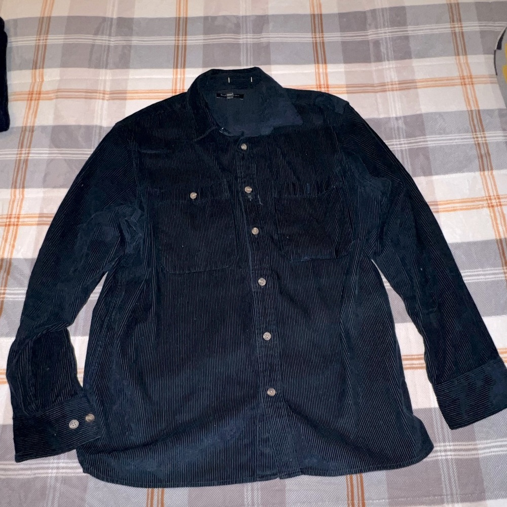 Banana Republic Mens Corduroy Button Up Shirt